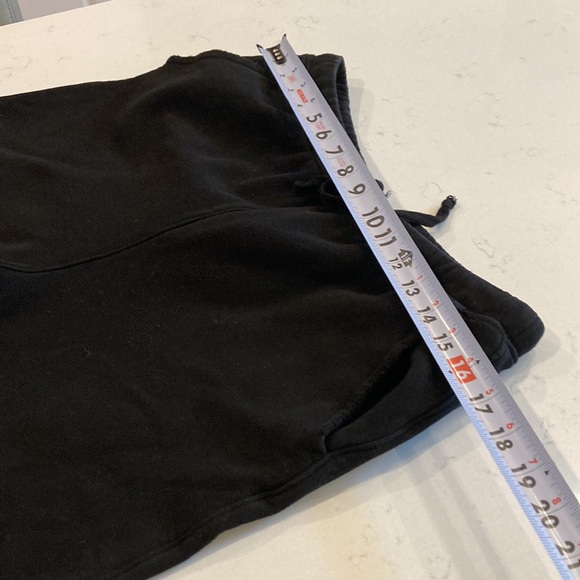 FRANK & EILEEN TEE LAB Black 100% Cotton Cropped Jogger Size L - Picture 9 of 9